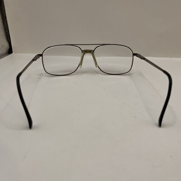 Stetson Eyeglasses 178 Zyloware 058 Designer Frames Only Silver 57-16-140 - Picture 5 of 6
